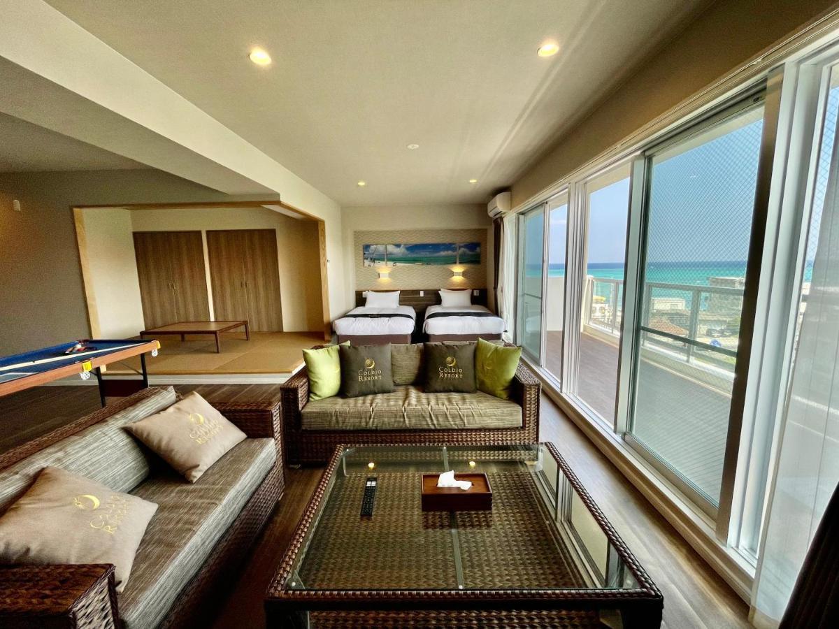 Coral Palace Onna By Sunset Avenue מראה חיצוני תמונה