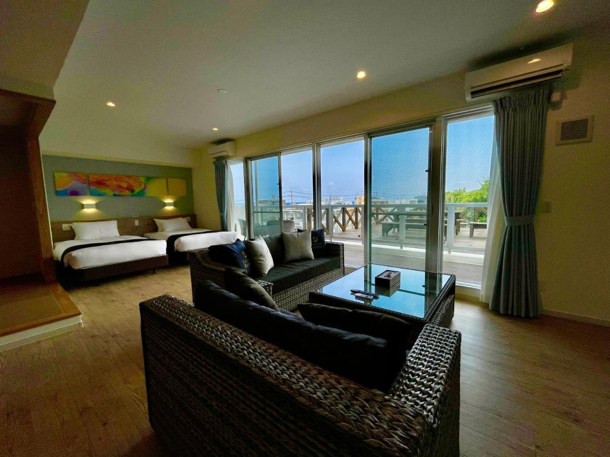 Coral Palace Onna By Sunset Avenue מראה חיצוני תמונה